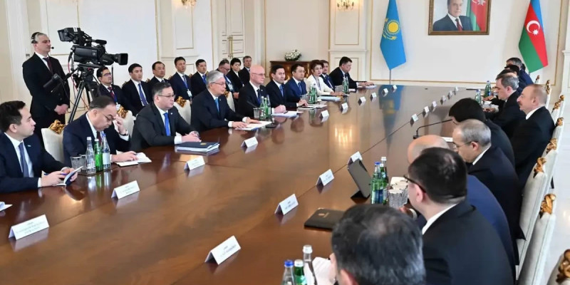 Қазақстан мен Әзербайжанның Жоғары мемлекетаралық кеңесінің бірінші отырысы өтті
