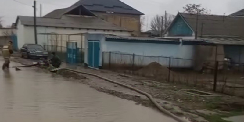 Түркістан облысының төрт ауданын су басты