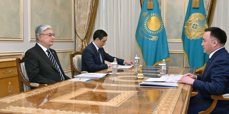 Мемлекет басшысы Жоғарғы Сот төрағасын қабылдады
