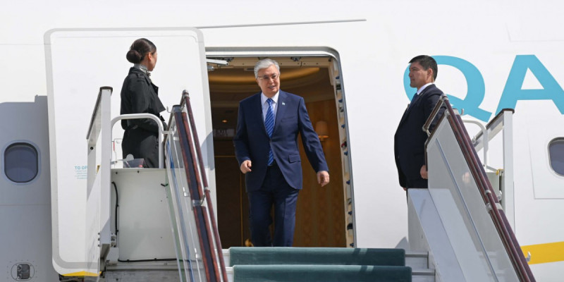 Президент жұмыс сапарымен Өзбекстанға барды