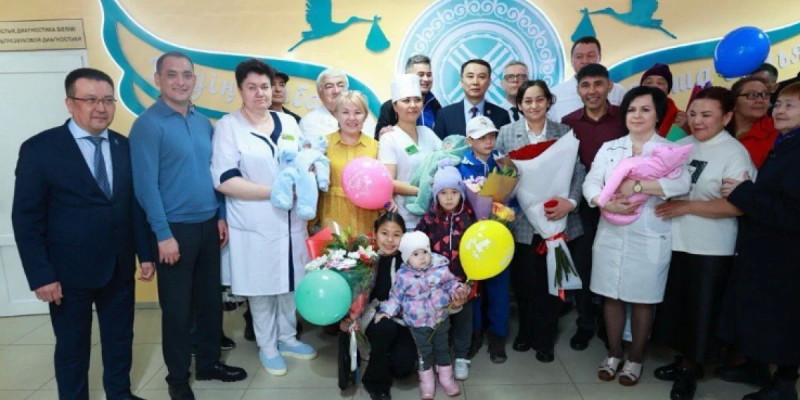 Су тасқыны болып жатқан Қостанайда үшем дүниеге келді