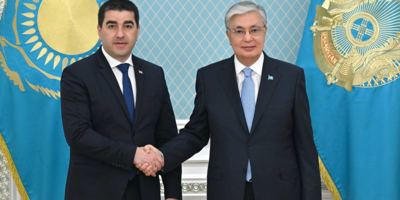 Мемлекет басшысы Грузия Парламентінің төрағасын қабылдады