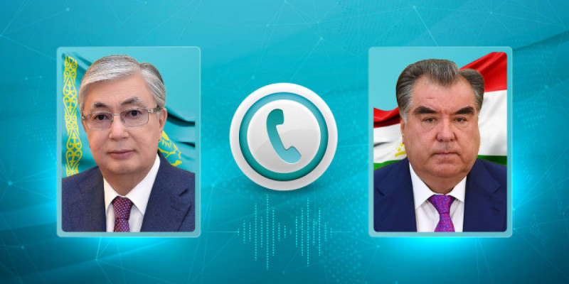 Мемлекет басшысы Тәжікстан Президентімен телефон арқылы сөйлесті