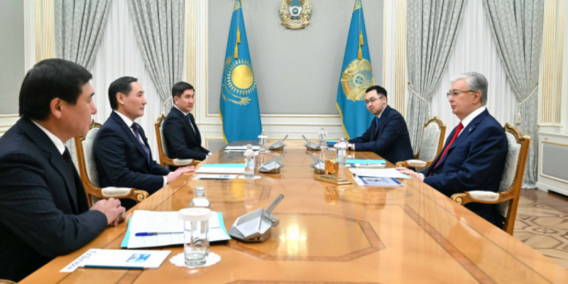 Президент ҚХА Төрағасының орынбасарларын қабылдады