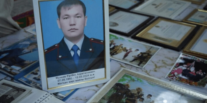 «Қоштасу хаты табылды»: Түркістан облысында полиция майоры өз-өзіне қол жұмсаған