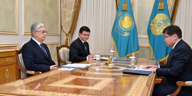 Қаржы министрі Мәди Такиев Президентке есеп берді