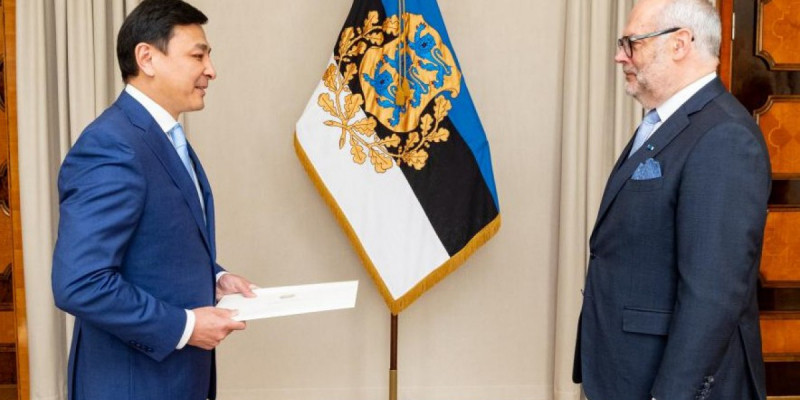 Қазақстан елшісі Эстония президентімен кездесті