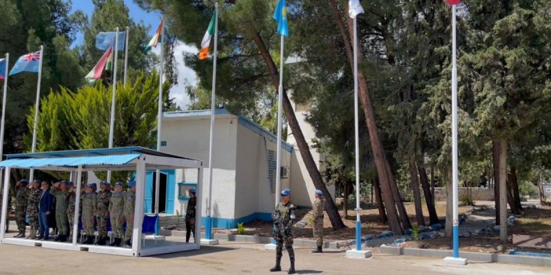 Голан жоталарында Қазақстанның Мемлекеттік туы көтерілді