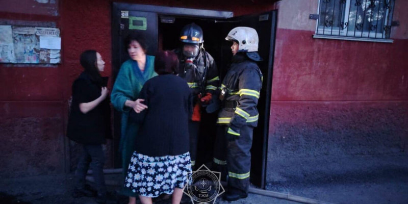 Абай облысында өрттен 40 адам эвакуацияланды