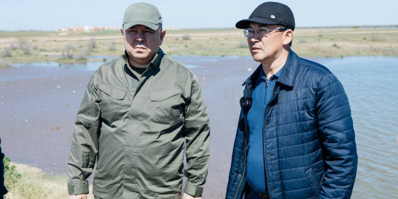 Вице-премьер Атырау облысындағы су тасқынына қарсы күрес шараларын тексерді