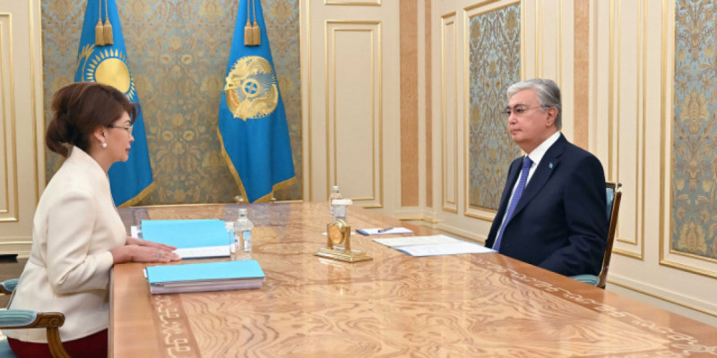 Президент Мәдениет және ақпарат министрі Аида Балаеваны қабылдады
