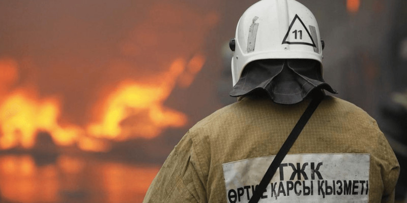 Ақтөбе облысында өрт кезінде екі зейнеткер қаза болды
