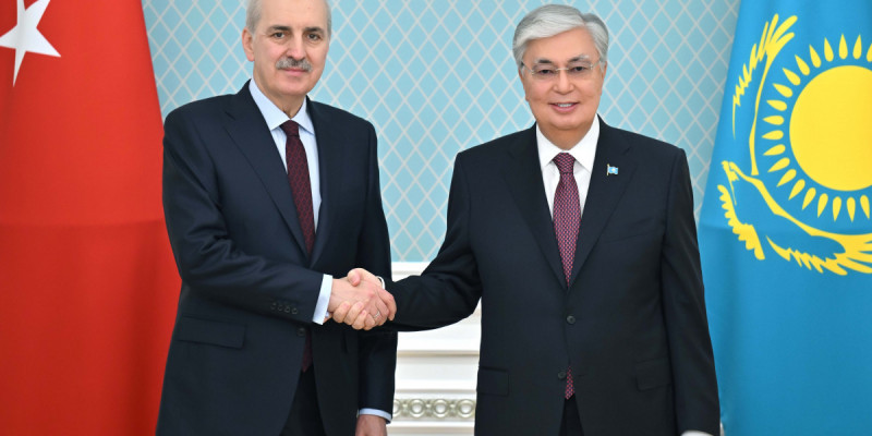 Президент Түркия Ұлттық Мәжілісінің төрағасын қабылдады