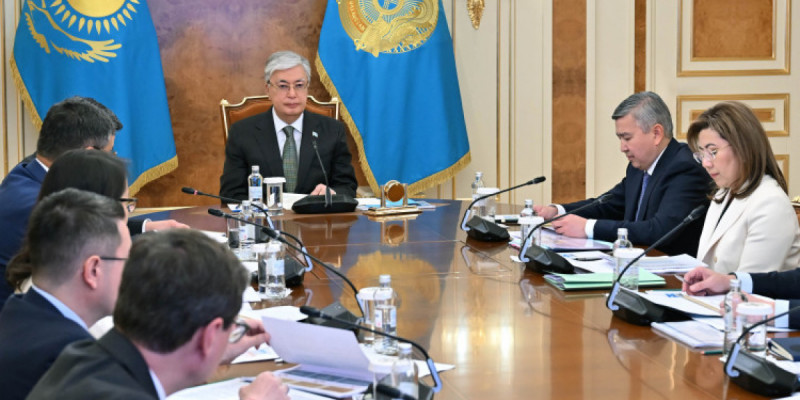 Президент Ұлттық банктің жылдық есебін қабылдады