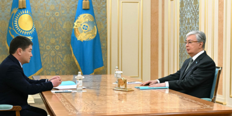 Мемлекет басшысы Маңғыстау облысының әкімін қабылдады