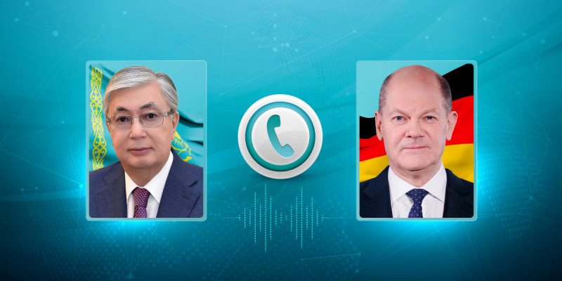Қасым-Жомарт Тоқаев Германия канцлерімен телефон арқылы сөйлесті