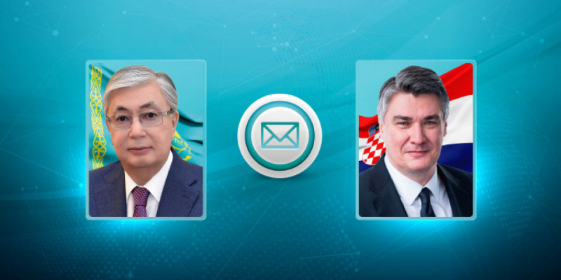 Тоқаев Хорватия Республикасының Президентіне құттықтау жеделхатын жолдады