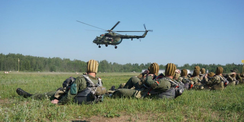 Әскерилер халықаралық байқауға қатысып жатыр