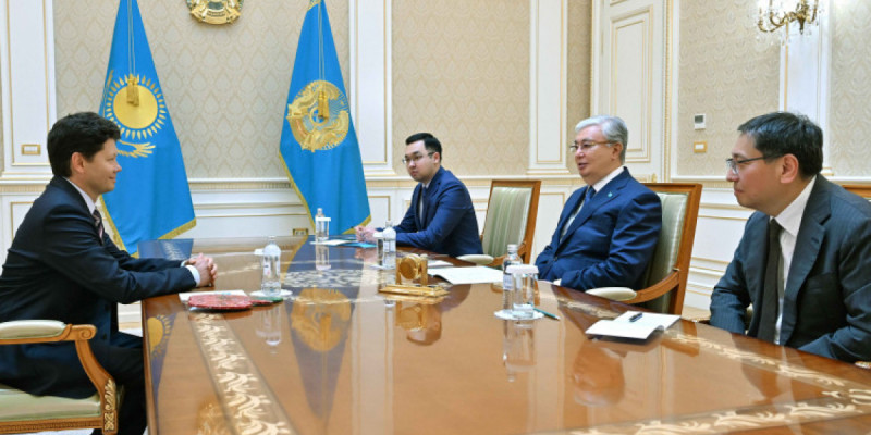 Президент эколог, ECO Network жобасының жетекшісі Евгений Мұхамеджановты қабылдады