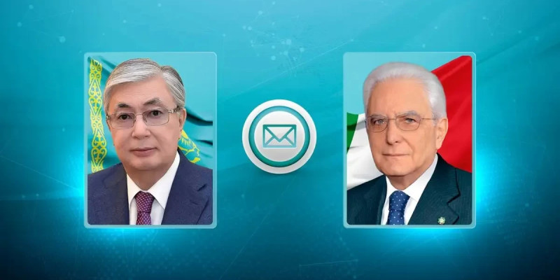 Мемлекет басшысы Италия Президентіне құттықтау жеделхатын жолдады