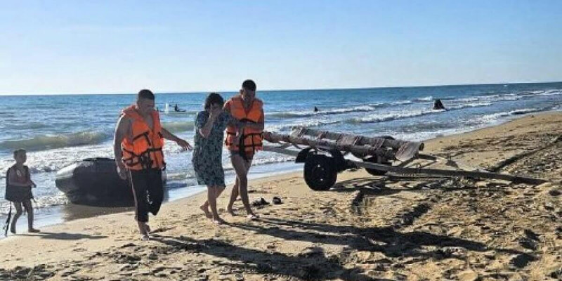 Маңғыстау облысында суға батып бара жатқан әйел құтқарылды