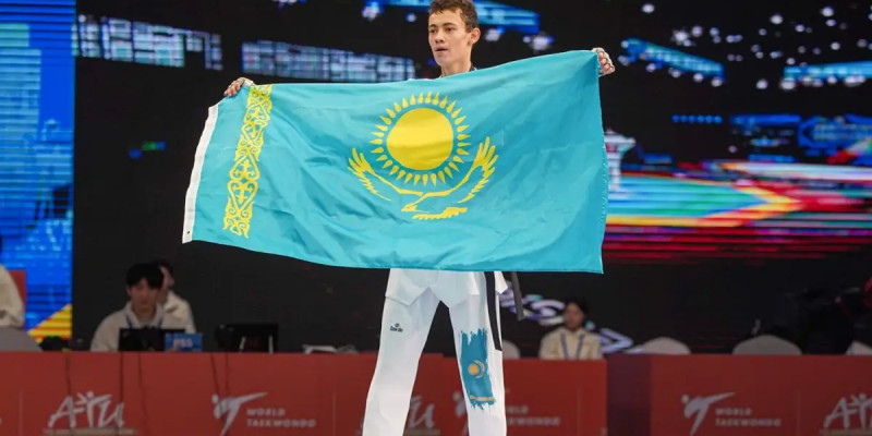 Қазақстандық таеквондошы Люксембургтегі турнирде алтын медаль алды