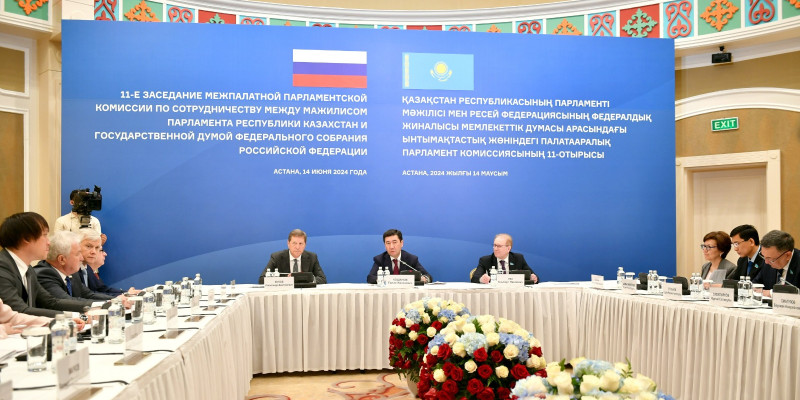 Қазақстан мен Ресейдің Палатааралық парламенттік комиссиясы жұмысын жандандырды