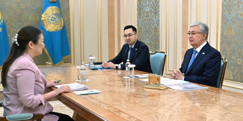 Президент Динара Зәкиеваның есебін тыңдады