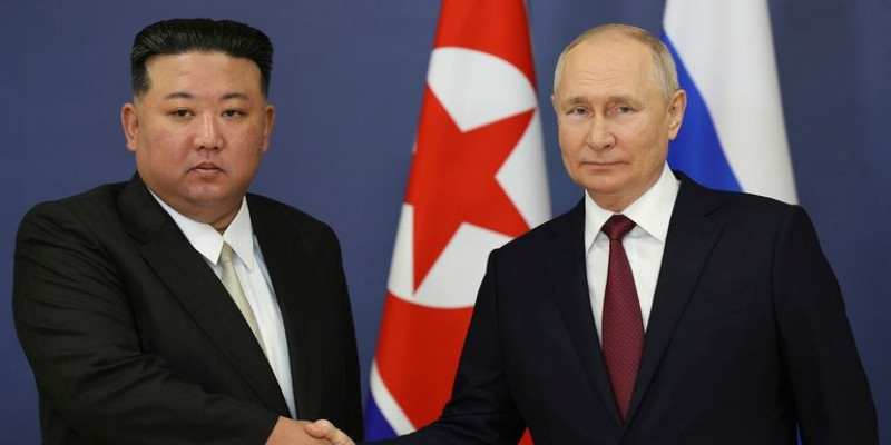 Владимир Путин Солтүстік Корея президентіне алғыс білдірді