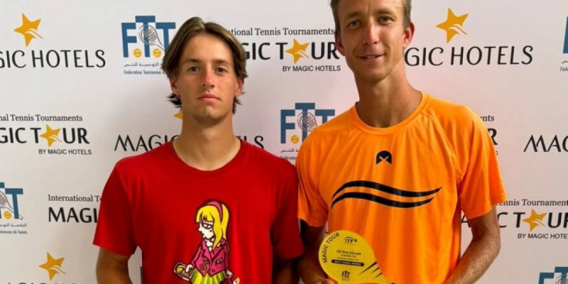 Теннисші Григорий Ломакин Тунистегі жарыста жеңімпаз болды
