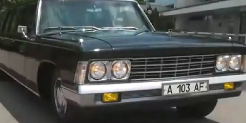 Алматыда Қонаевқа тиесілі болған көлік көрсетілді (ВИДЕО)