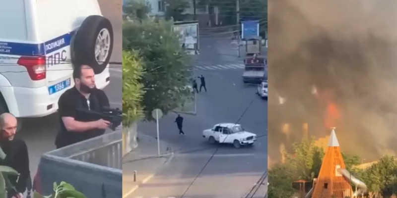 6 полицей көз жұмды: Дағыстанда тағы да қырғын болып жатыр