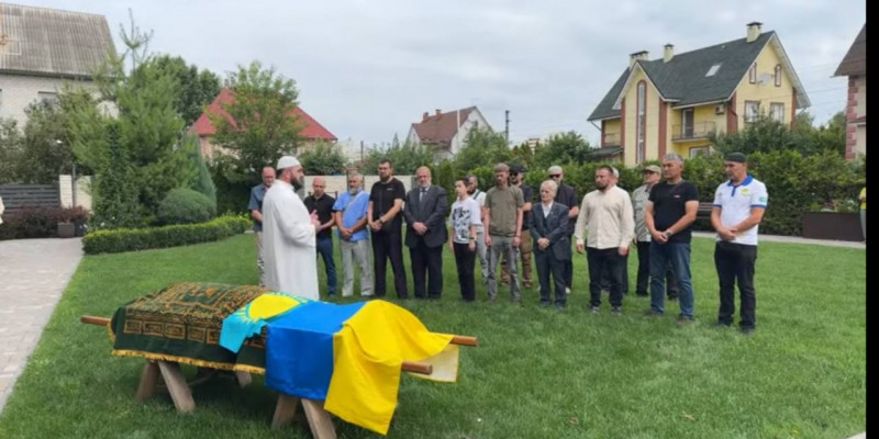Украинада қазақстандық журналист Айдос Садықовтың жерлеу рәсімі өтті