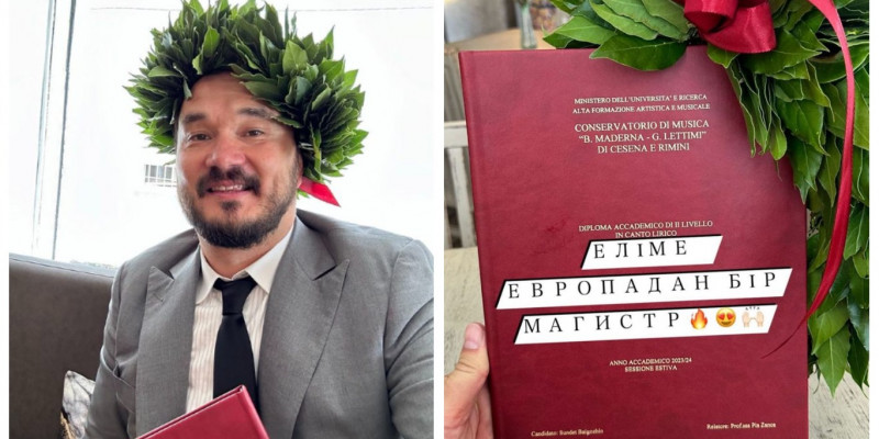 Опера әншісі Сүндет Байғожин шетелдік консерваторияның магистрі атанды