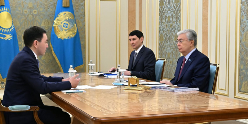 Мемлекет басшысы Жандос Шаймардановты қабылдады