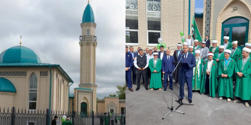 Ресейде Әлия Молдағұлова атындағы мешіт ашылды