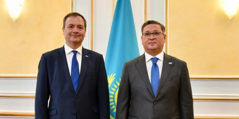 Сыртқы істер министрі Мұрат Нұртілеу Эстония елшісін қабылдады