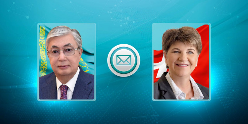 Тоқаев Швейцария президенті Виола Амхердті құттықтады
