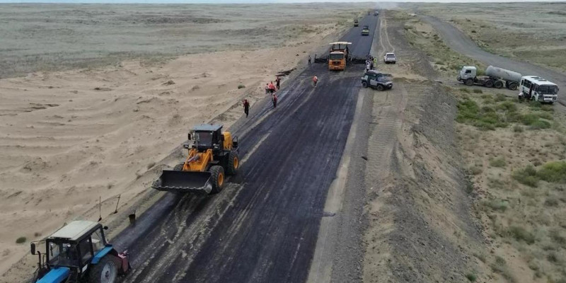 Жетісудан Балқаш көліне дейінгі жолдың құрылысы 2025 жылы толық аяқталады