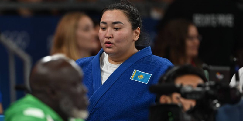 Париж-2024: дзюдошы Кәмила Берліқаш алғашқы жекпе-жегінде жеңілді