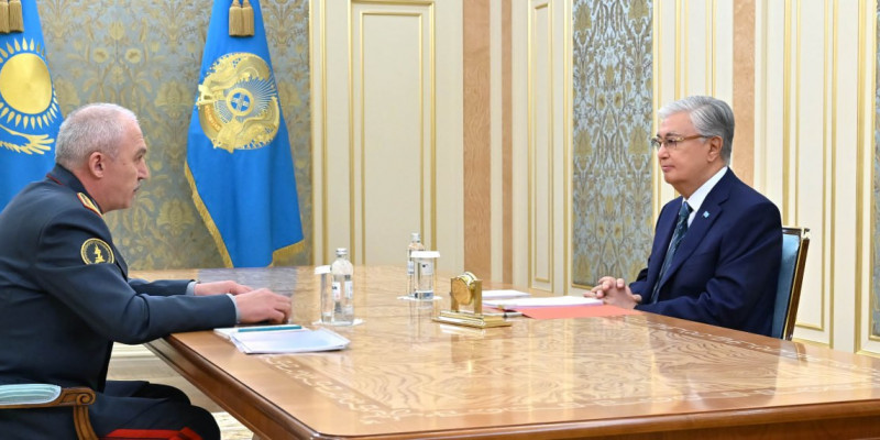 Президент Қорғаныс министрі Руслан Жақсылықовты қабылдады