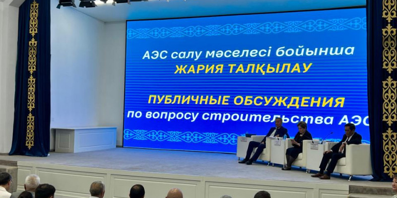 Алматы облысы Үлкен ауылының тұрғындары атом электр станциясының құрылысы туралы пікір айтты