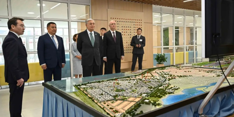 Қасым-Жомарт Тоқаев Қосшы қаласының даму жоспарымен танысты