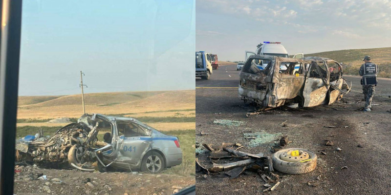 Жамбыл облысында 6 адам жол апатынан қаза болды