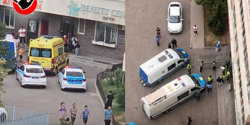 Алматыдағы тұрғын үй кешендерінің бірінде әйелді өлтіріп кеткен