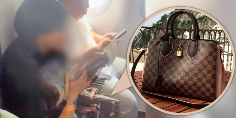"Louis Vuitton сөмкесін жерге қоймаймын!": Қытайлық әйел қымбат аксессуар үшін рейсті тоқтатып тастаған