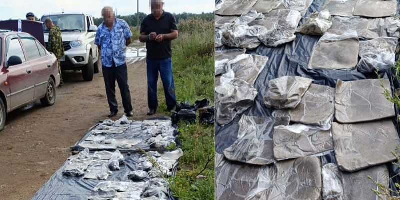 ҰҚК Ауғанстаннан есірткі тасымалдағандарды ұстады
