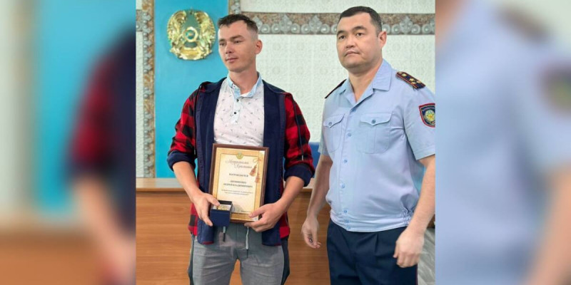 Қостанайлық тұрғын суға батып бара жатқан адамды құтқарып қалған