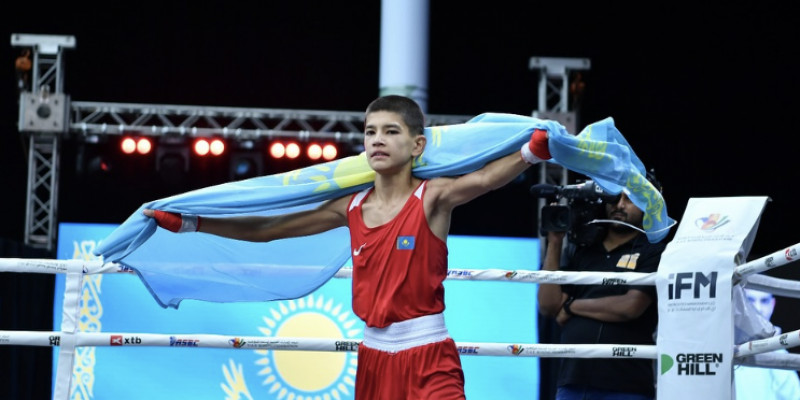 Жасөспірімдер бокстан Азия чемпионатында 8 алтын жеңіп алды