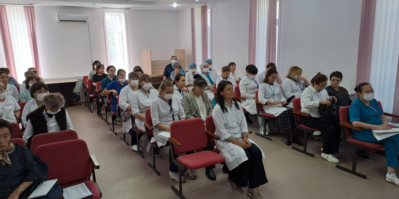АЭС: Халықтық штаб өкілдері дәрігерлер және ұстаздармен кездесті